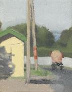 Clarice Beckett The Bus Stop painting